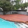 Merbau Decking Pool Surround
