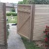 Precoated Timber Gate with Slats