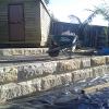 Faced Stone Block Walls